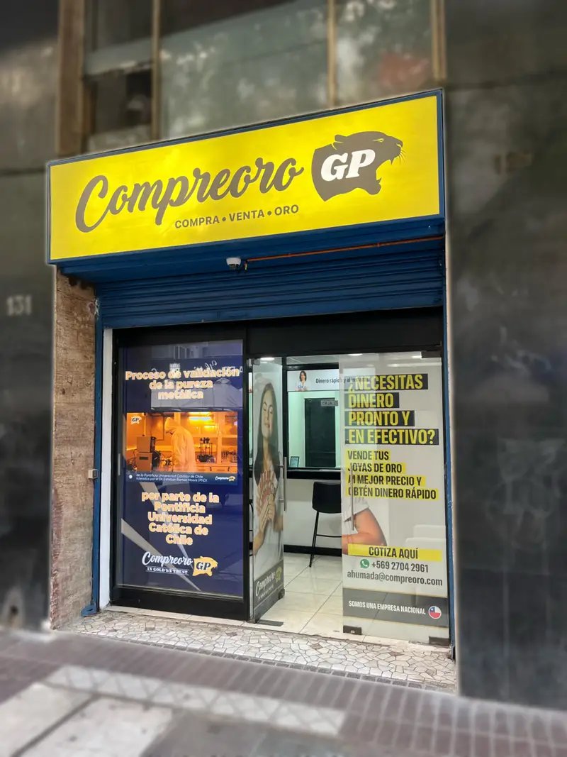 Local Compreoro en Paseo Ahumada
